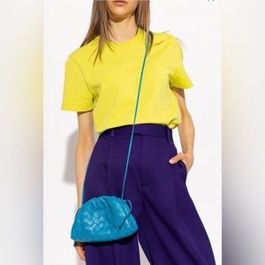 Bottega Veneta Mini Pouch Intrecciato Cross Body Bag